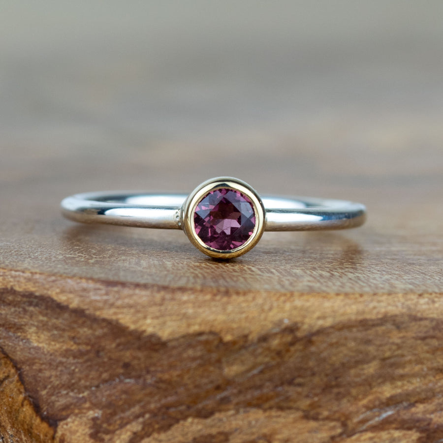 Create Your Own - Andromeda 4mm Gemstone Stacker Ring