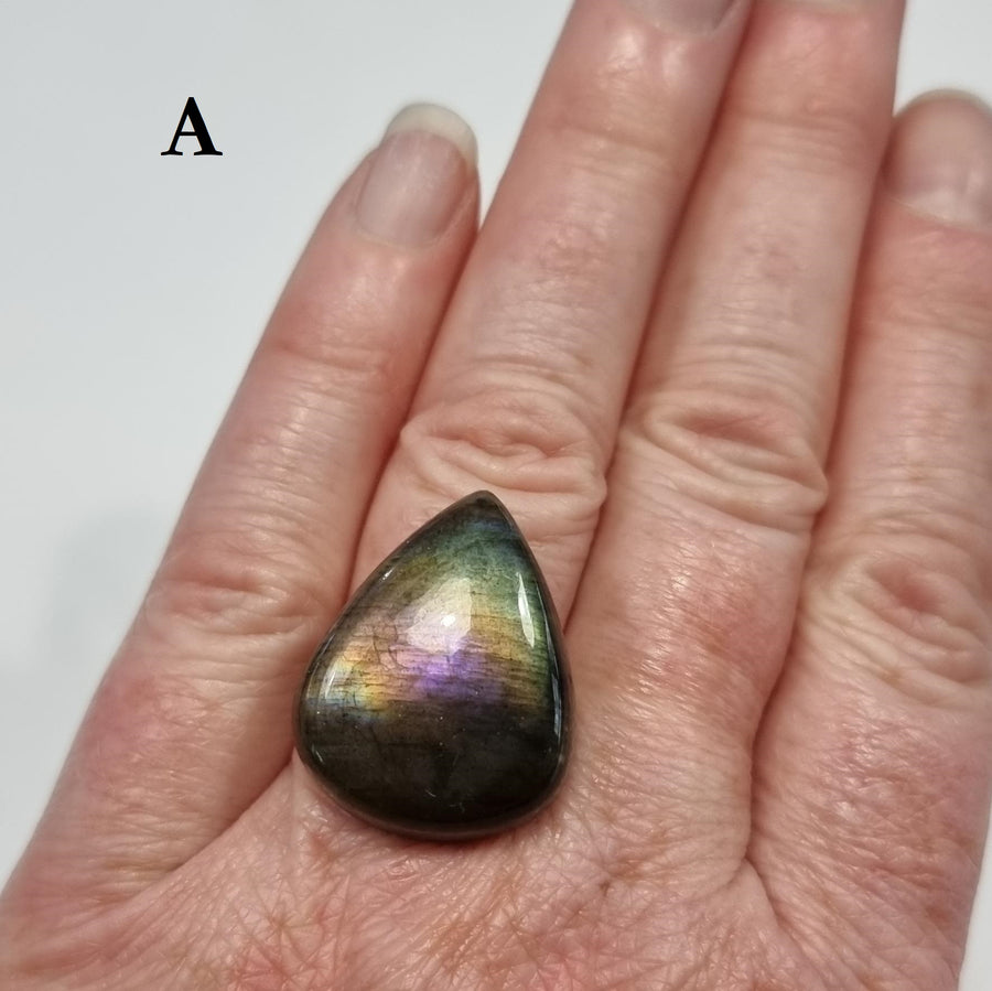 No. 2 - Create Your Own One Of A Kind Labradorite Silver Ring