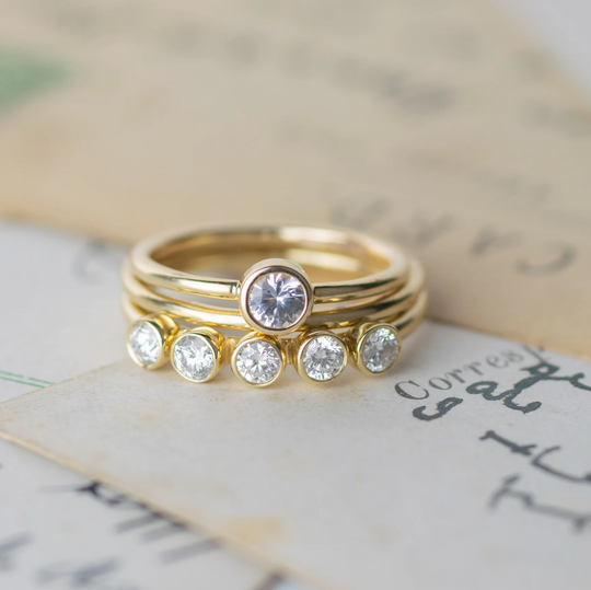 April Birthstone Jewellery: Diamonds & White Sapphire