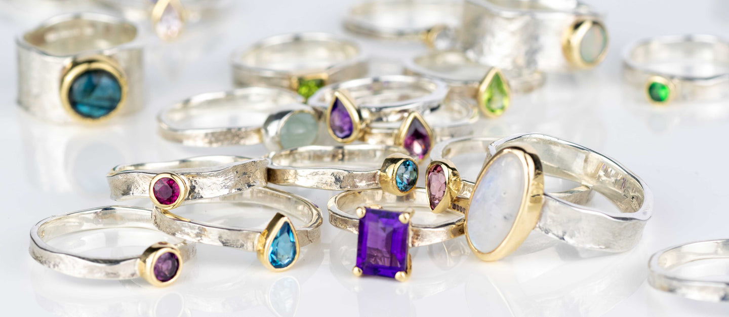 Storybook rings scattered