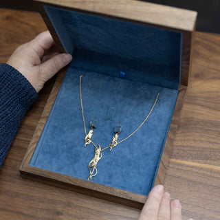 Gold Northern Lights Luxury Gift Box