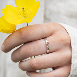 Tess - Moonstone June Birthstone Ring