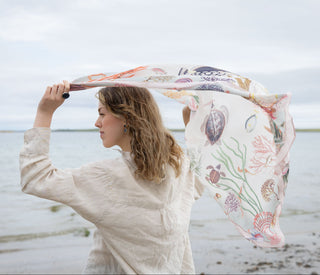 Tropical Escape Square Scarf