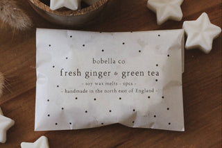Botanical Soy Wax Melts - Fresh Ginger & Green Tea