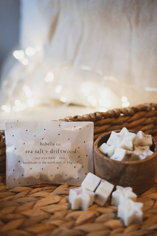 Botanical Soy Wax Melts – Sea Salt & Driftwood