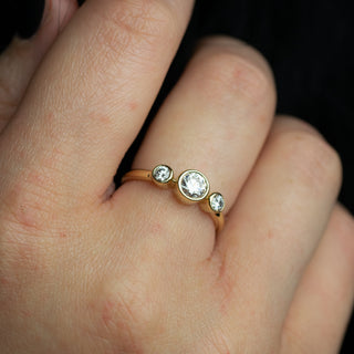 Ethical Diamond Celeste Trilogy Ring