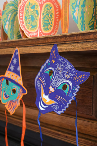 Halloween Fancy Dress Mask Set