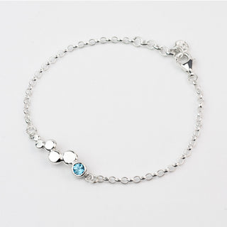 Blue Topaz Pebble Bracelet