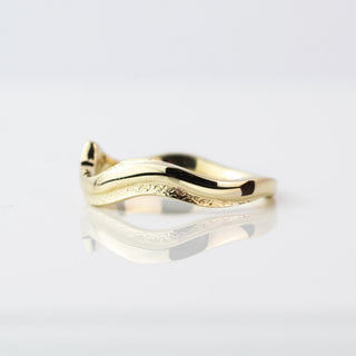 Ripple To Roar Gold Diamond Ring Set