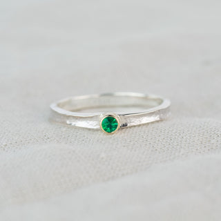 Tess - Emerald May Birthstone Ring
