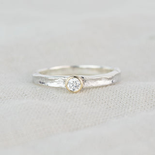 Tess - Diamond Silver Storybook Ring