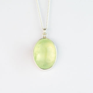 No. 884 - One Of A Kind Oval Prehnite Pendant