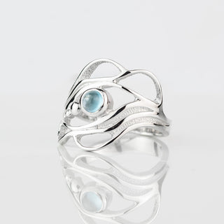 Wide Ripple To Roar Ring