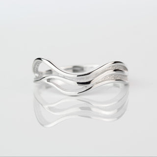 Tideline Silver Ring