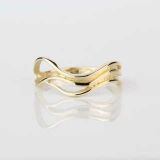 Tideline Gold Ring