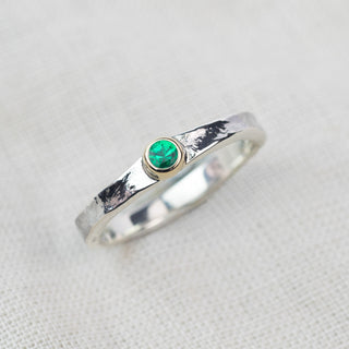 Tess - Emerald May Birthstone Ring