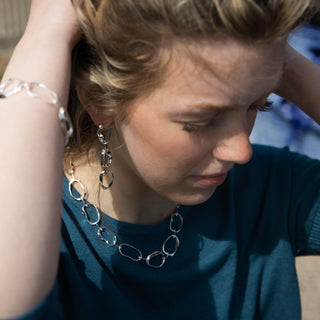 Glimmerings Silver Necklet