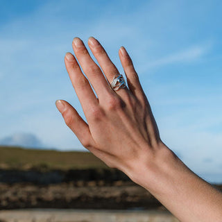 Wide Ripple To Roar Ring