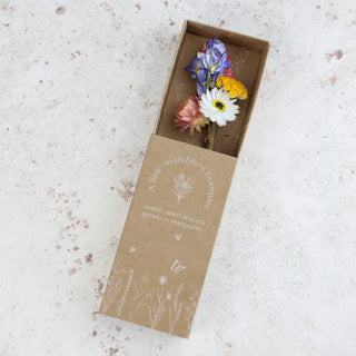 Dried Colourful Matchbox Bouquet