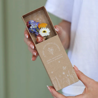 Dried Colourful Matchbox Bouquet