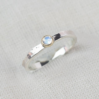 Tess - Moonstone June Birthstone Ring