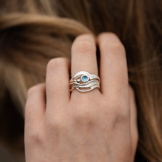 Ripple To Roar Wave Ring