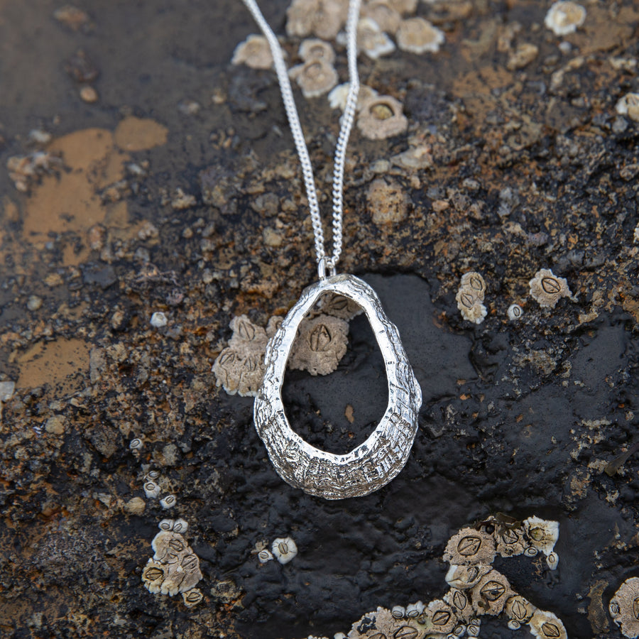 Silver Limpet Shell Pendant