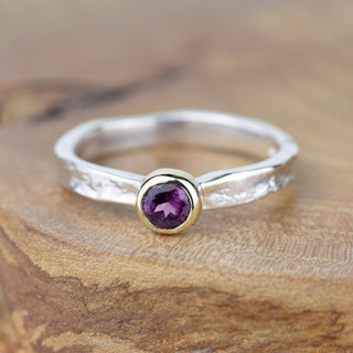 Rhodolite Garnet Esme Gemstone Storybook Ring