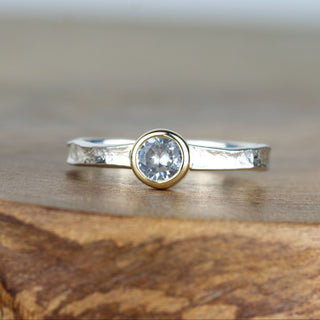 White Sapphire Esme Gemstone Storybook Ring