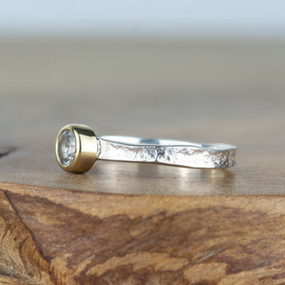 White Sapphire Esme Gemstone Storybook Ring