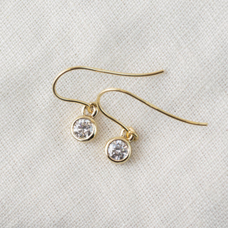 Emma - Ethical Diamond 9ct Gold Andromeda Drop Earrings