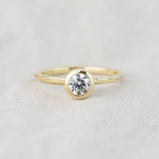 Emma - Round Ethical Diamond Gold Storybook Ring