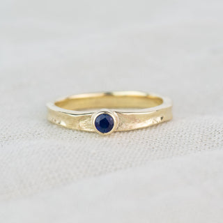 Tess - Sapphire Gold Storybook Ring