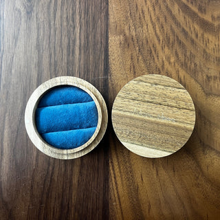 Luxury Wooden Handmade Double Ring Box
