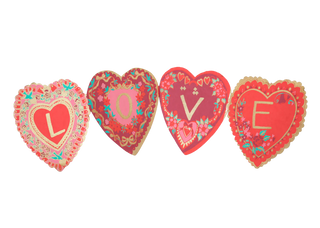 Love Concertina Greeting Card