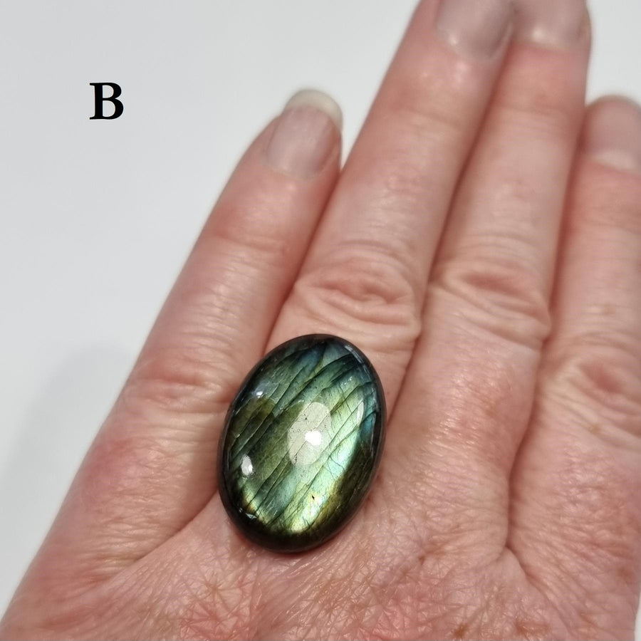 No. 2 - Create Your Own One Of A Kind Labradorite Silver Ring
