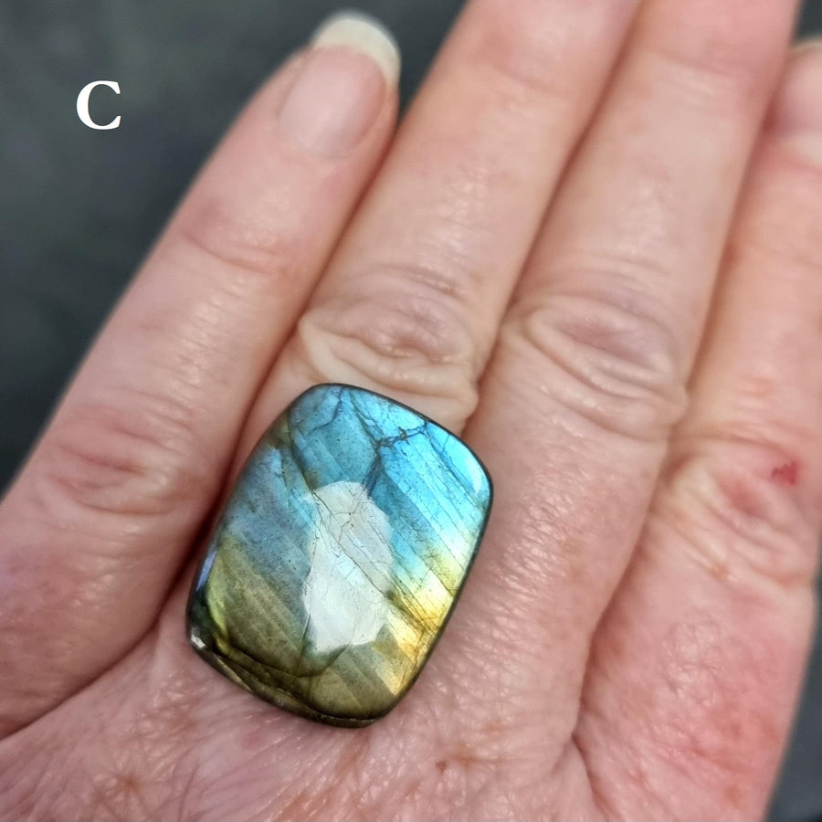 No. 3 - Create Your Own One Of A Kind Labradorite Silver Ring