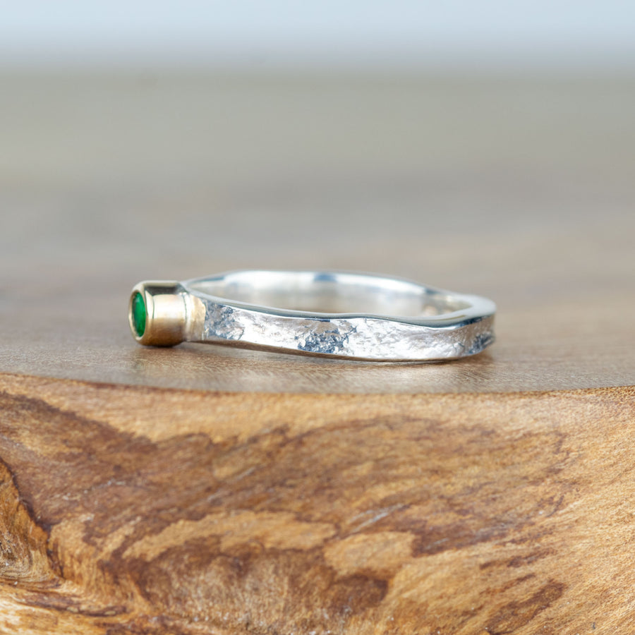 Tess - Emerald May Birthstone Ring