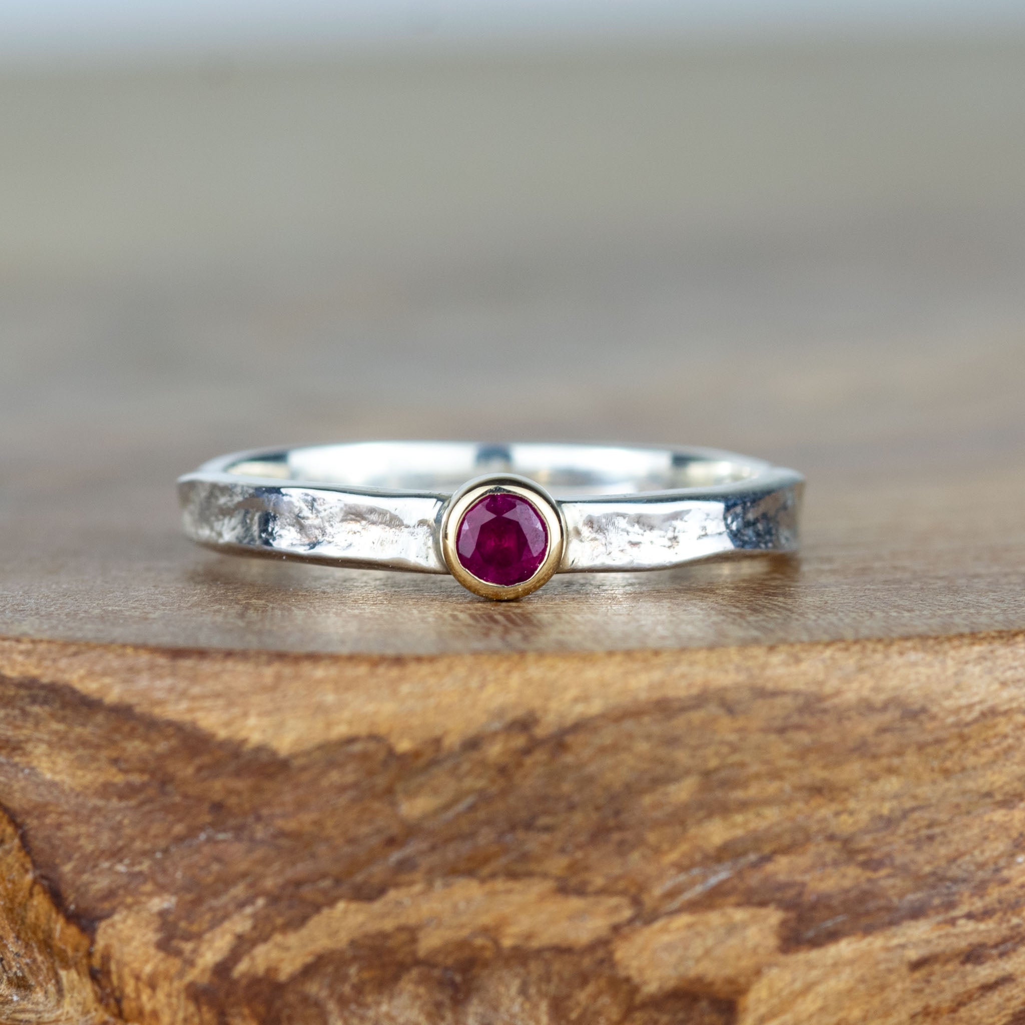 Tess Ruby July Birthstone Ring – Alison Moore Designs