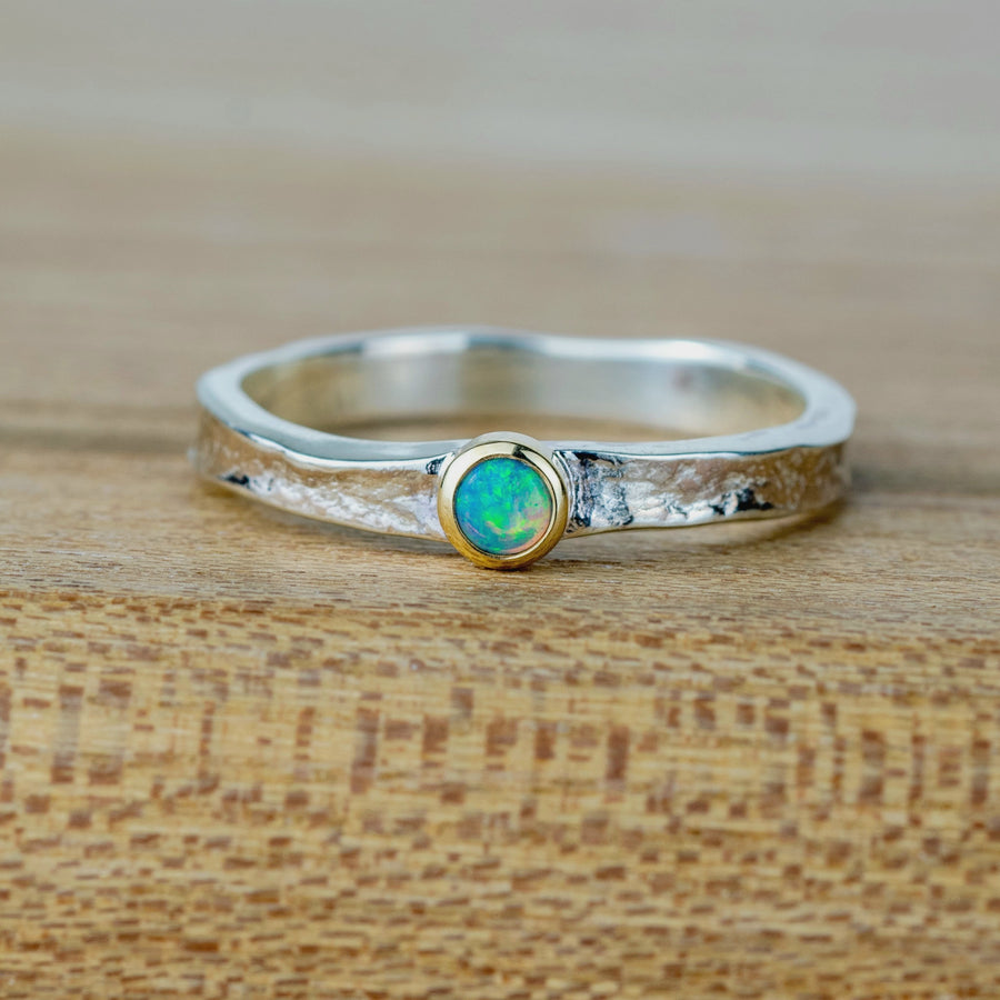 Tess - Opal October Birthstone Ring