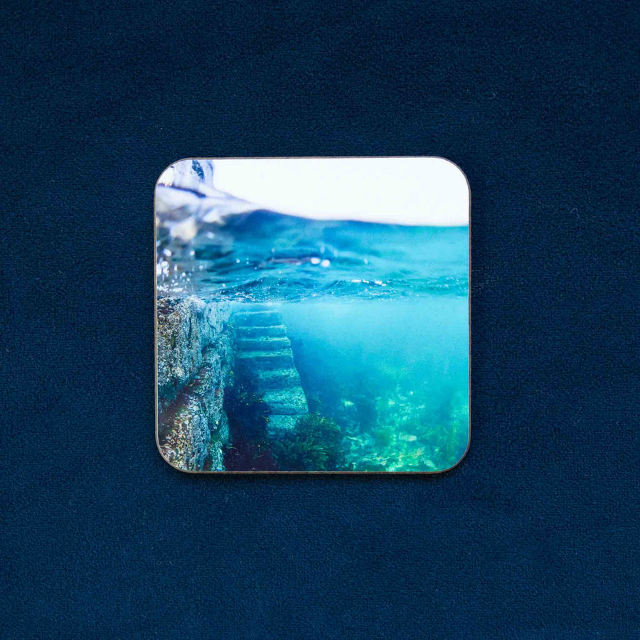 The Old Pier - Orkney Underwater Drinks Coaster