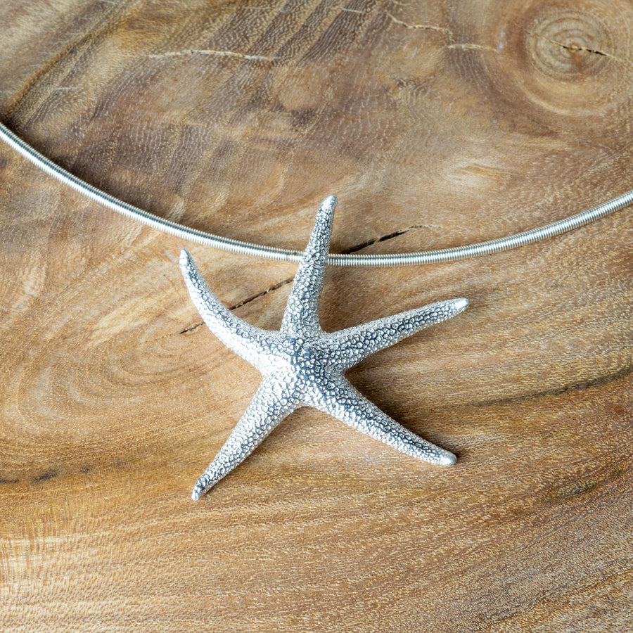 Starfish necklet