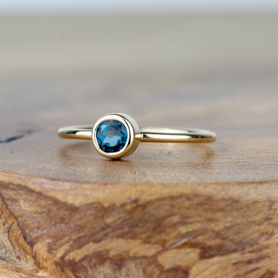 Create Your Own - Andromeda 5mm Gemstone Stacker Ring