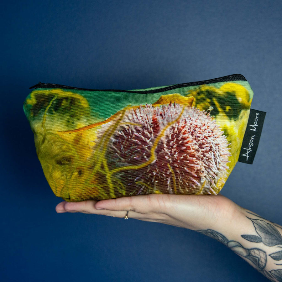 Common Sea Urchin Makeup Bag
